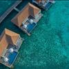 Aerial Overwater Villas
